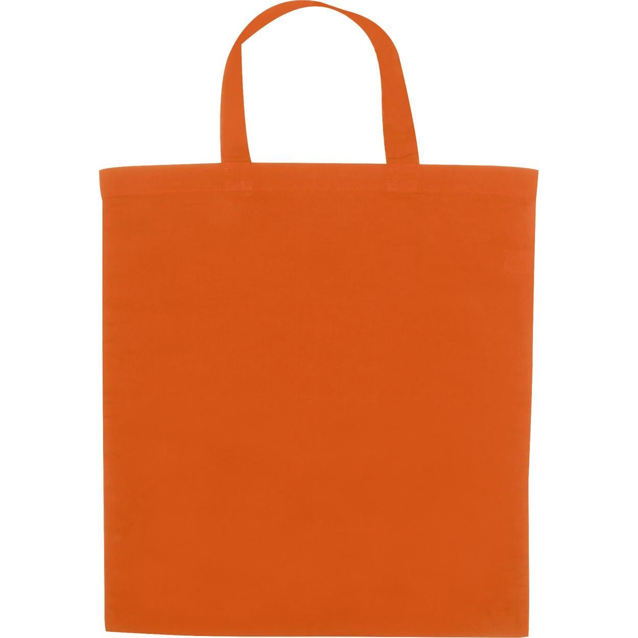 Katoenen tas met korte hengsels sample