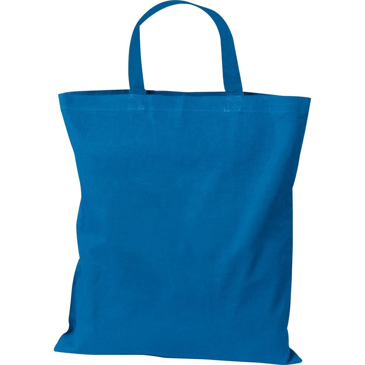 Katoenen tas met korte hengsels sample