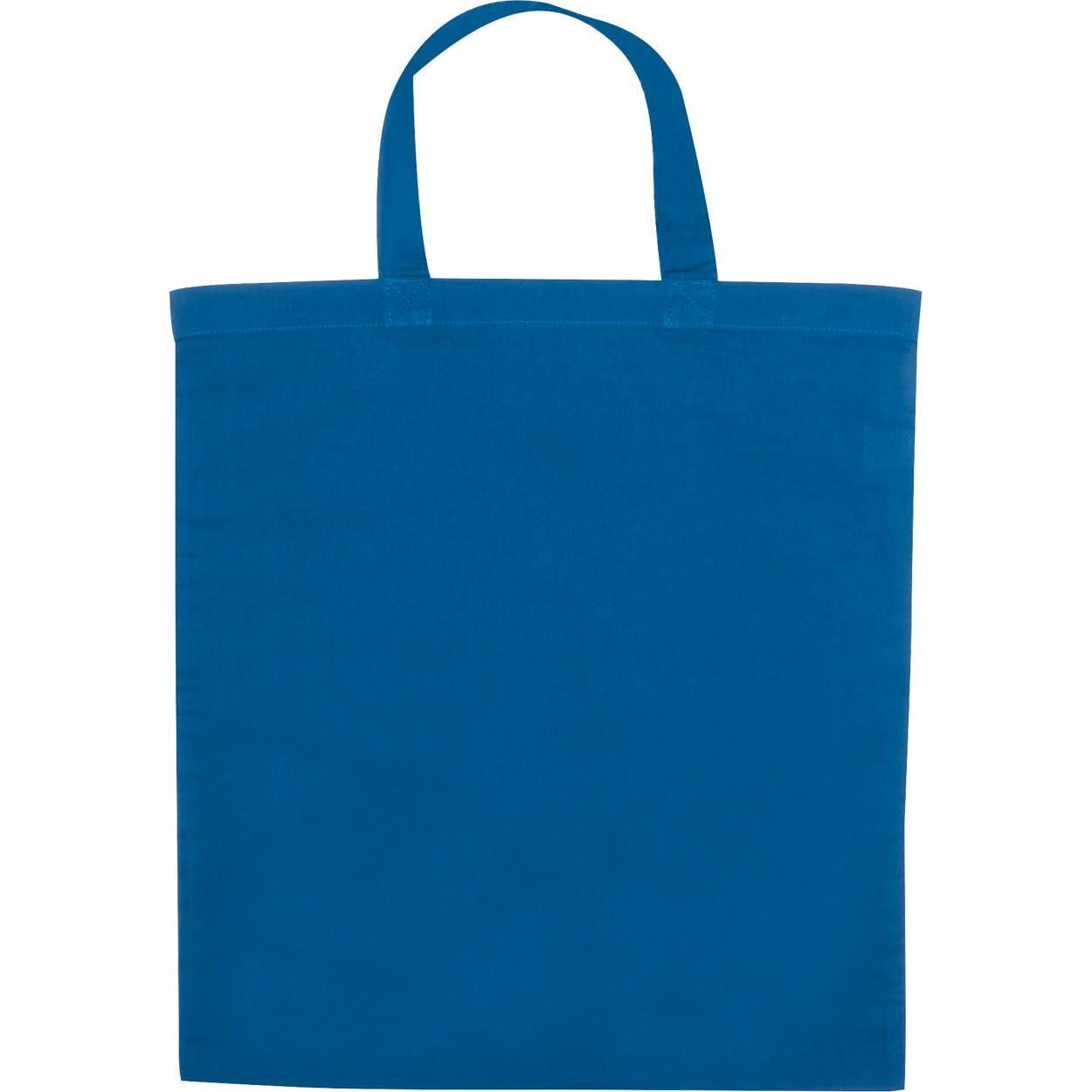 Katoenen tas met korte hengsels sample