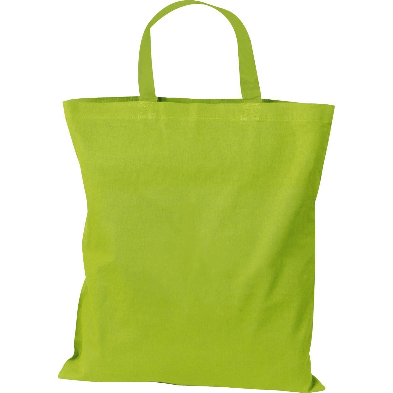 Katoenen tas met korte hengsels sample