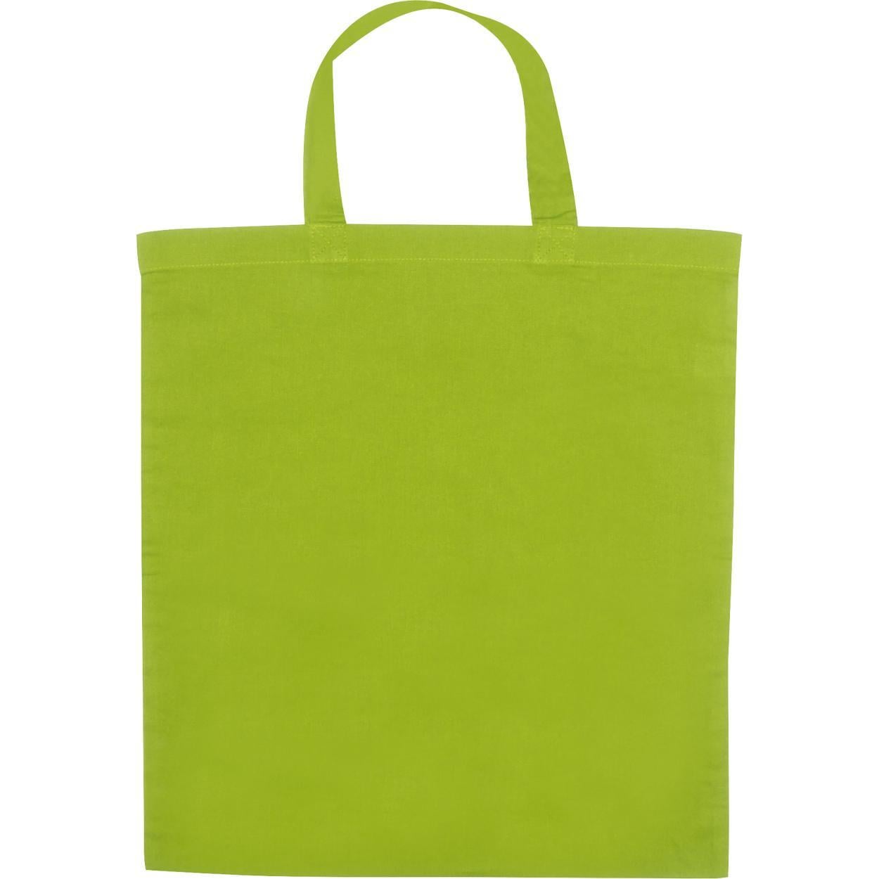 Katoenen tas met korte hengsels sample