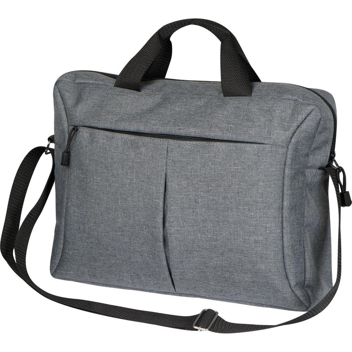 Laptoptas grijs sample