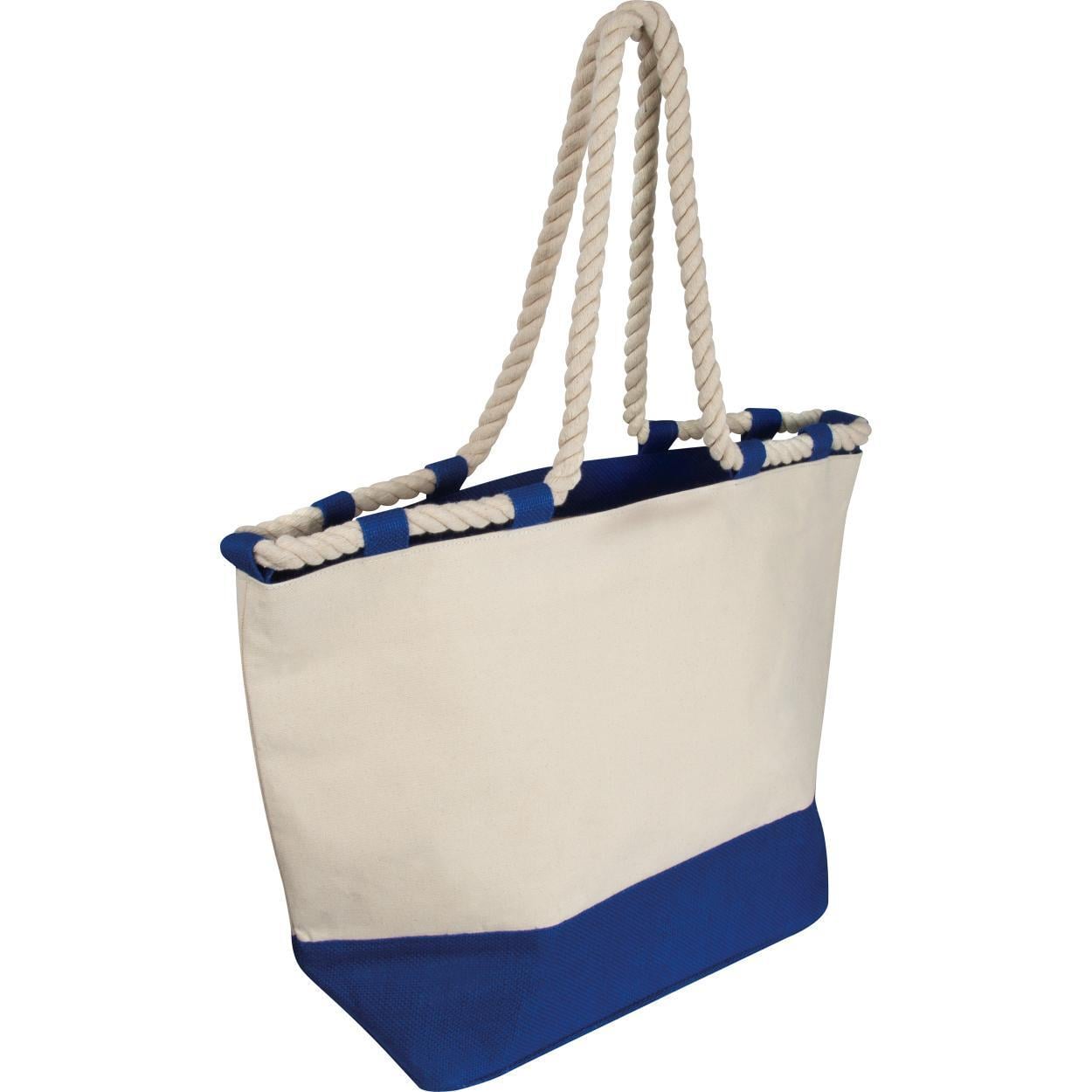 Strandtas met koord rood 1 kleur 12158