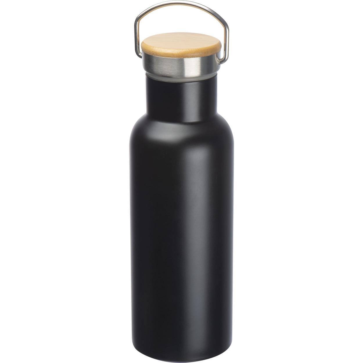 Drinkfles van RVS met draagbeugel sample