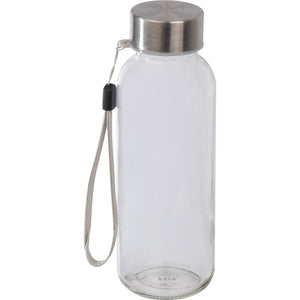 Drinkfles van glas met neopreen hoesje 3151