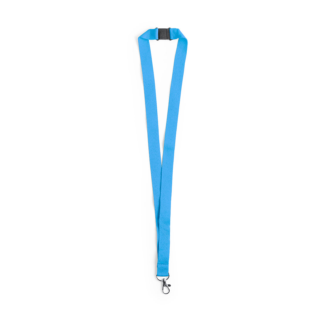 Lanyard Kappin geel onbedrukt
