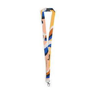 Lanyard Kappin fuchsia onbedrukt