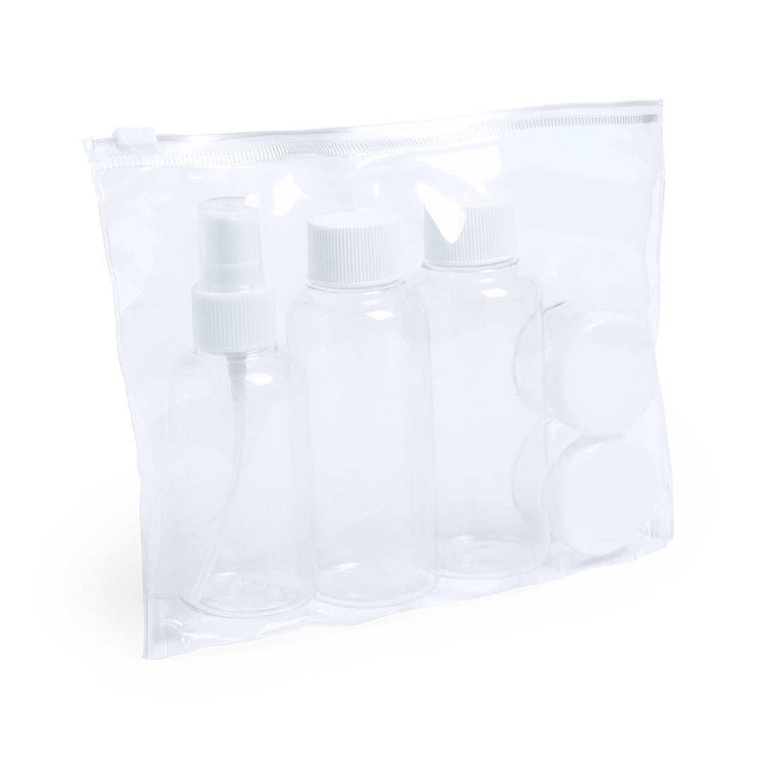 Make-up tas Travel Flaut wit onbedrukt