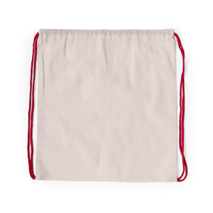 Tianax tas met trekkoord rood 1 kleur