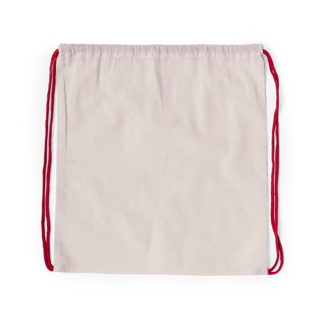 Tianax tas met trekkoord rood 1 kleur
