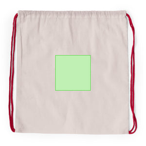 Tianax tas met trekkoord groen 1 kleur