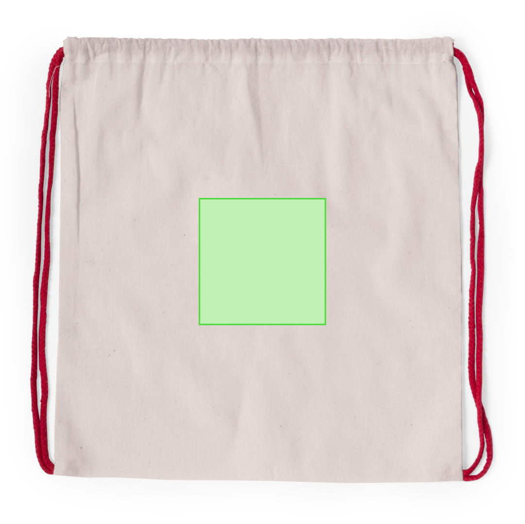 Tianax tas met trekkoord groen 1 kleur