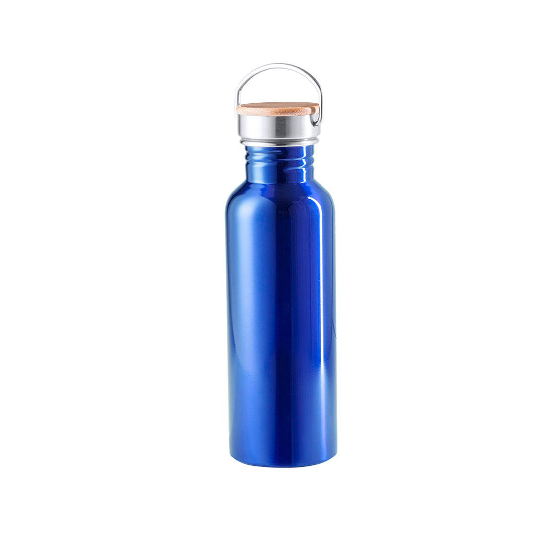 Fles Tulman blauw onbedrukt