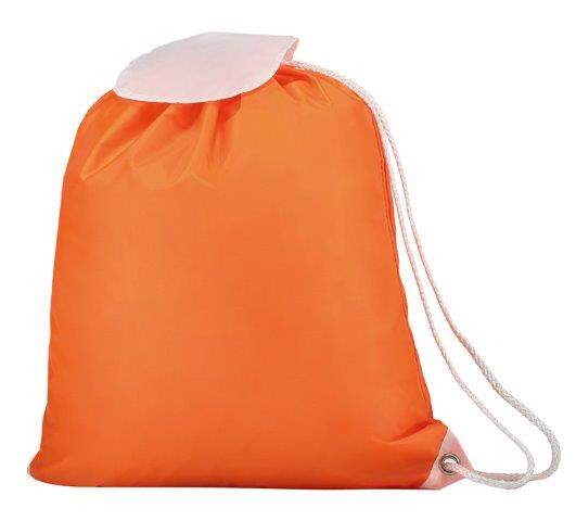 Tas klein met flap wit 1 kleur 12320