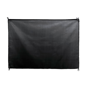 Vlag Dambor geel 1 kleur
