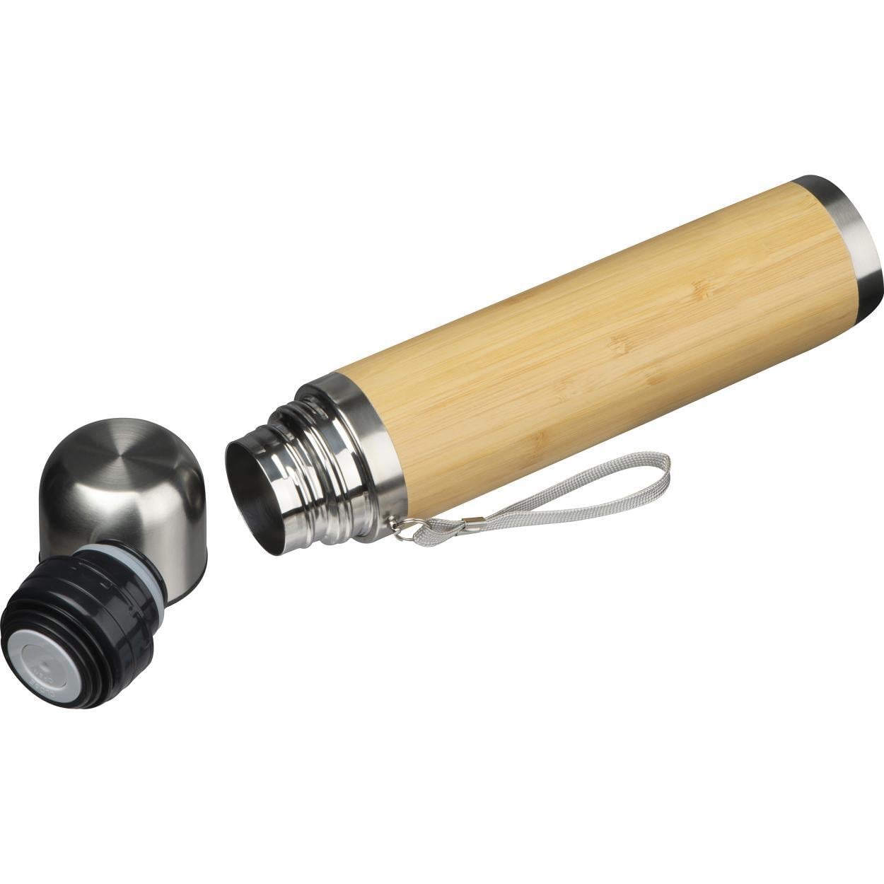 Isoleerkan met een bamboe ommanteling, 500 ml sample