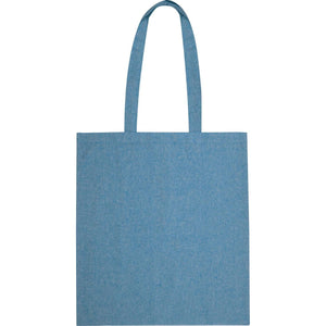Oeko Tex STANDARD 100 gerecycled katoenen tas wit 1 kleur 8556