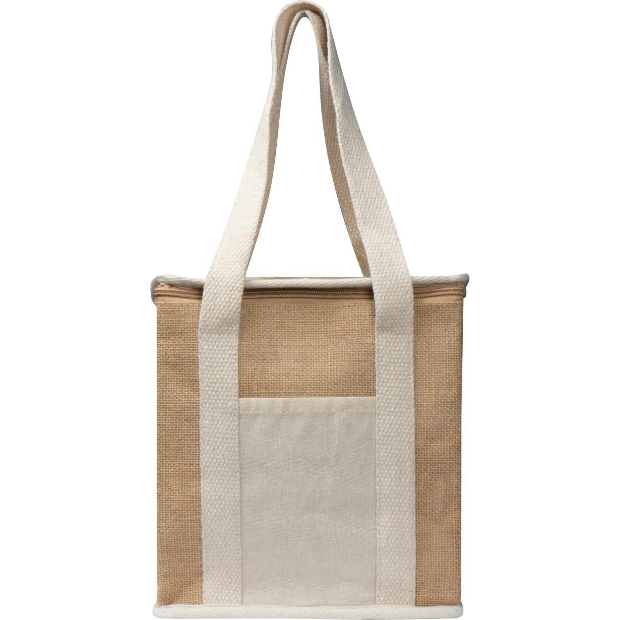 Koeltas met jute sample