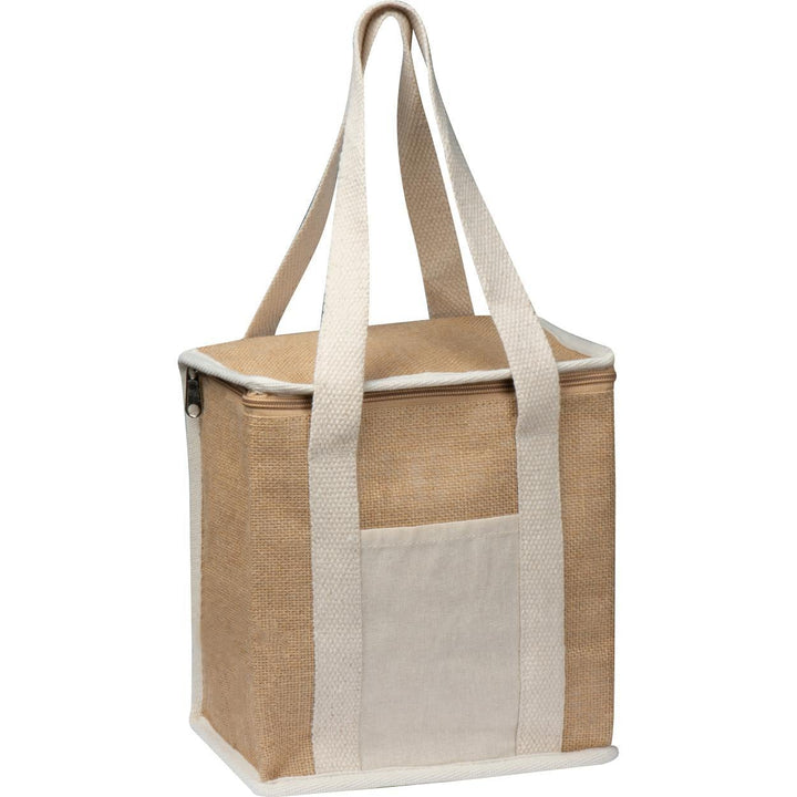 Koeltas met jute sample
