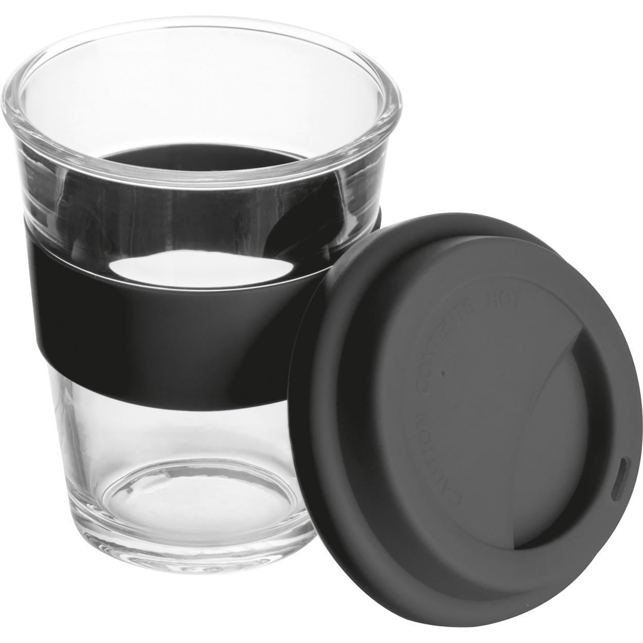 Beker van glas, 300 ml inhoud blauw Graveren 1499