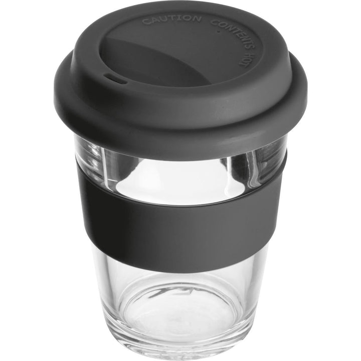 Beker van glas, 300 ml inhoud bedrukken