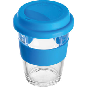 Beker van glas, 300 ml inhoud groen Graveren 1500
