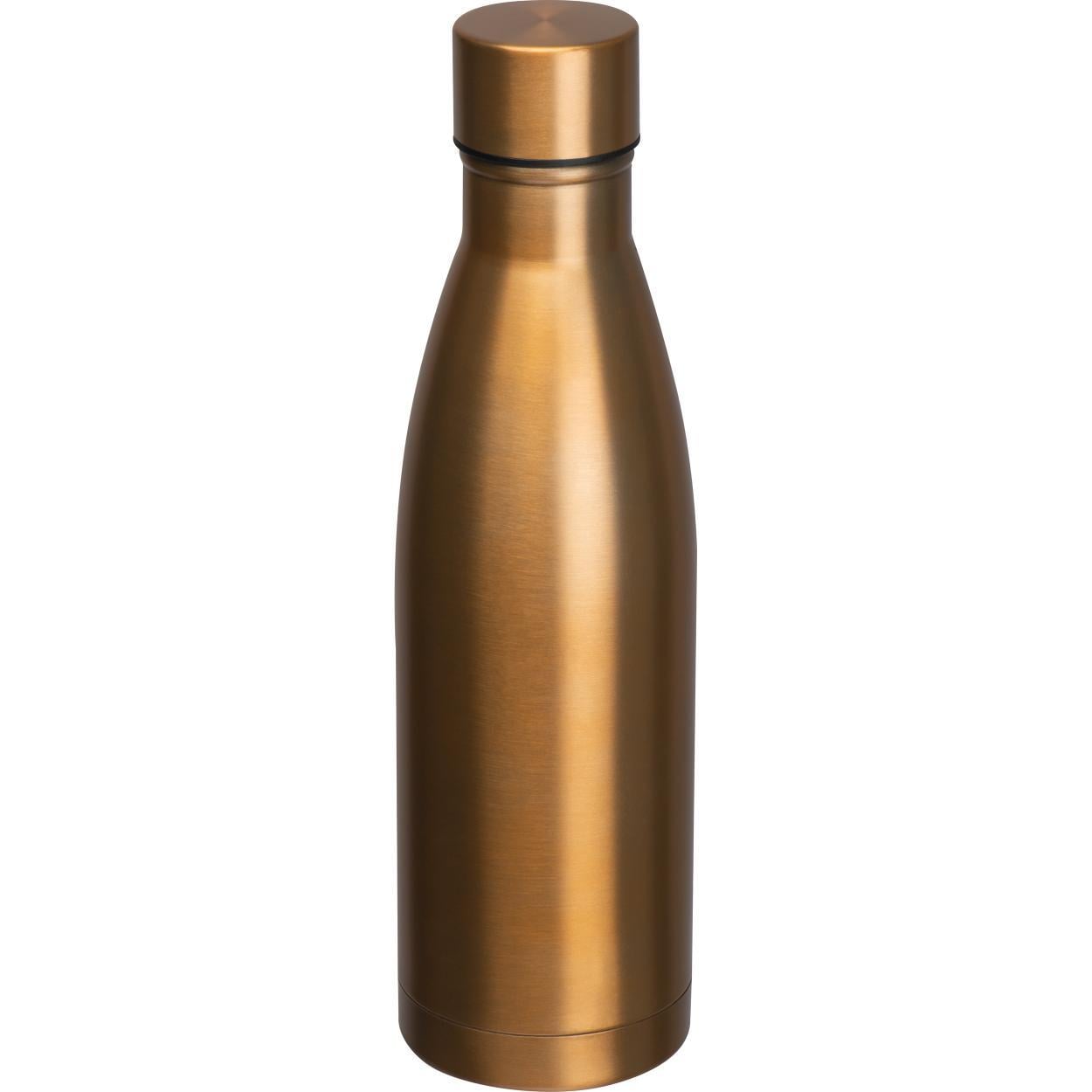 Drinkfles dubbelwandig van RVS, 500 ml inhoud sample