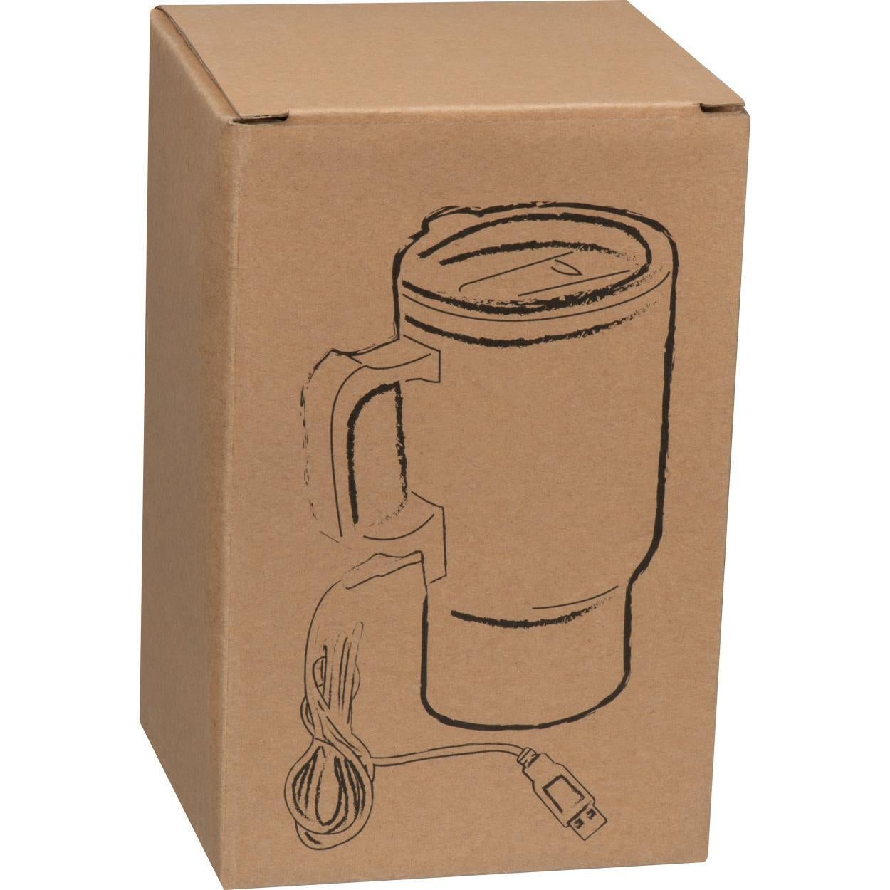 Drinkbeker met USB aansluiting sample