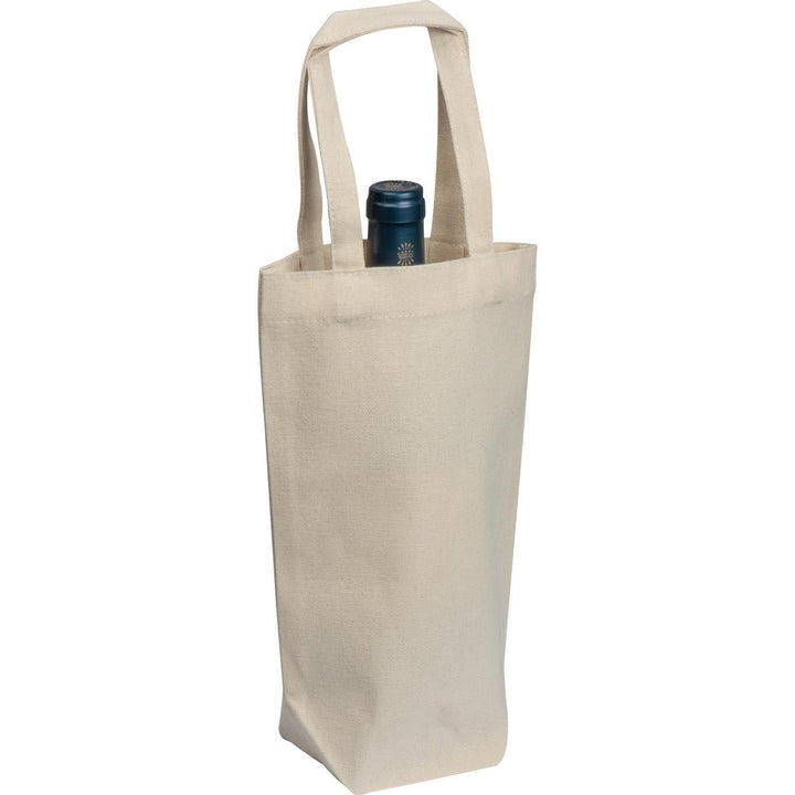 Cadeautasje van katoen voor flessen sample