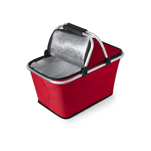 Thermische picknickmand Yonner rood 1 kleur