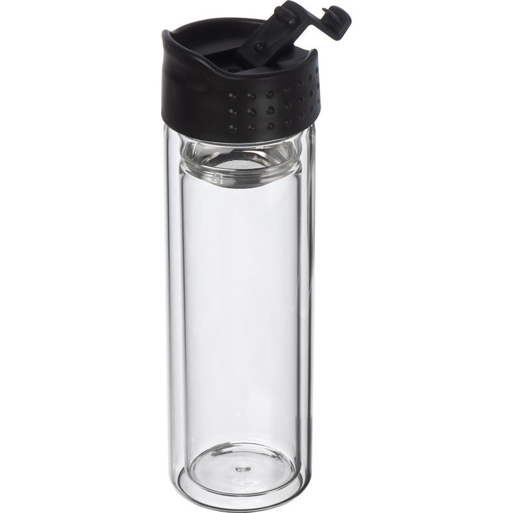 Dubbelwandige glasfles sample