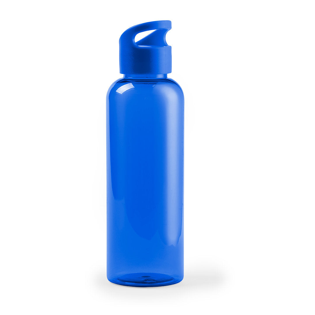 Fles lijn blauw onbedrukt