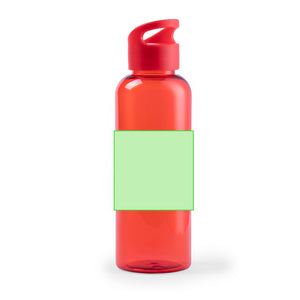 Fles lijn rood onbedrukt