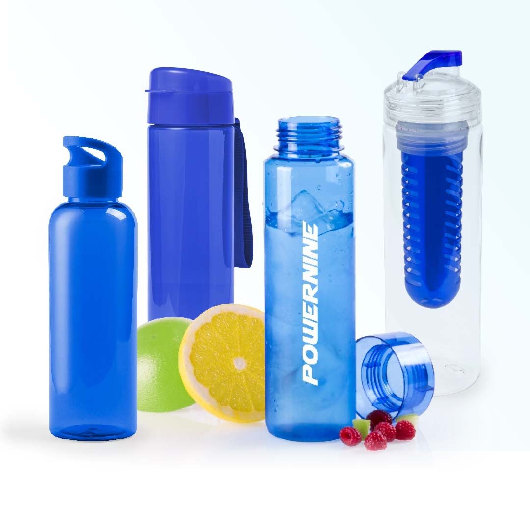 Fles lijn oranje 1 kleur