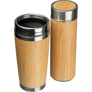 Set van drinkbeker en thermosfles bedrukken