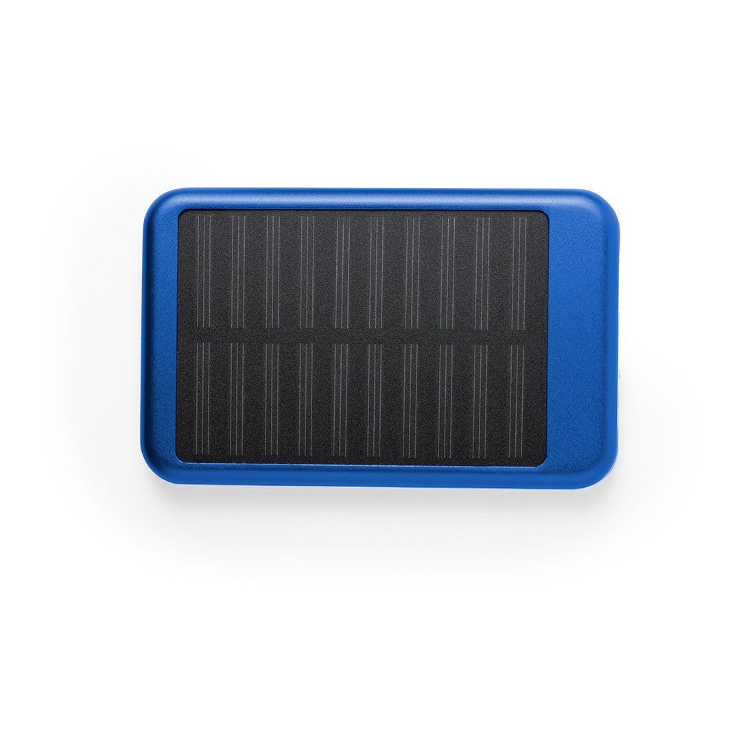 Powerbank Rudder blauw onbedrukt