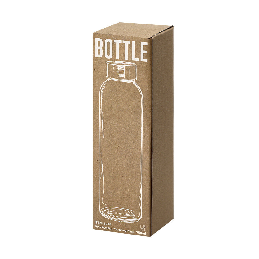 Fles Terkol rood onbedrukt
