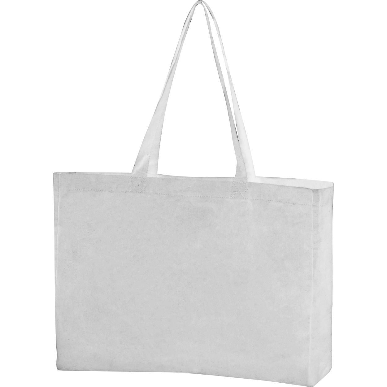 Shopper van Bio Katoen donkerblauw 1 kleur 11147