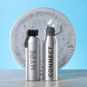 Fles Karteit zilver 1 kleur