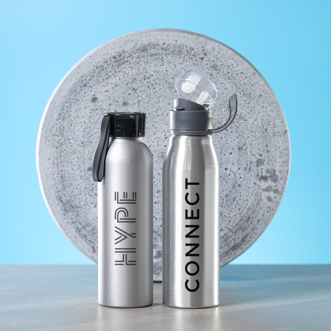 Fles Karteit zilver 1 kleur