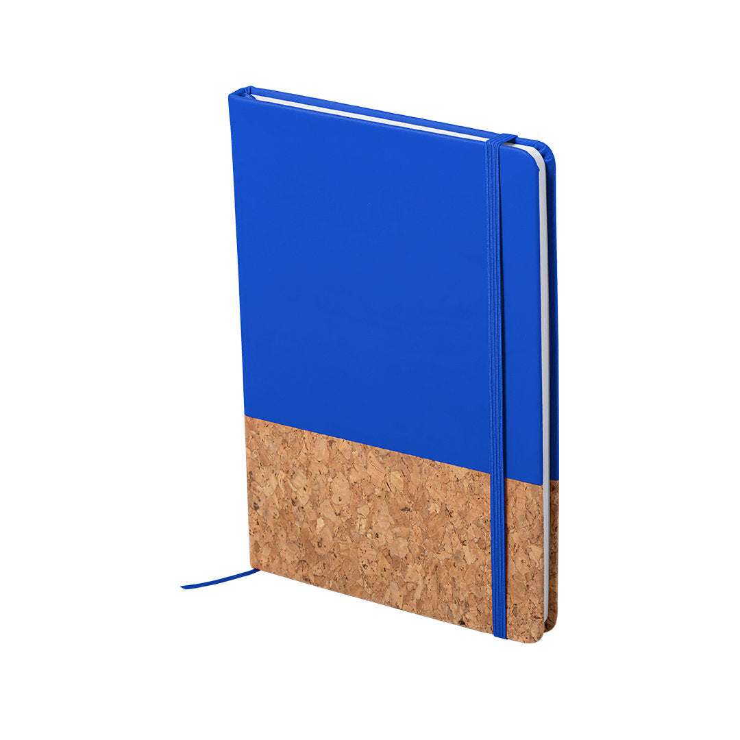Notitieblok Bluster blauw onbedrukt