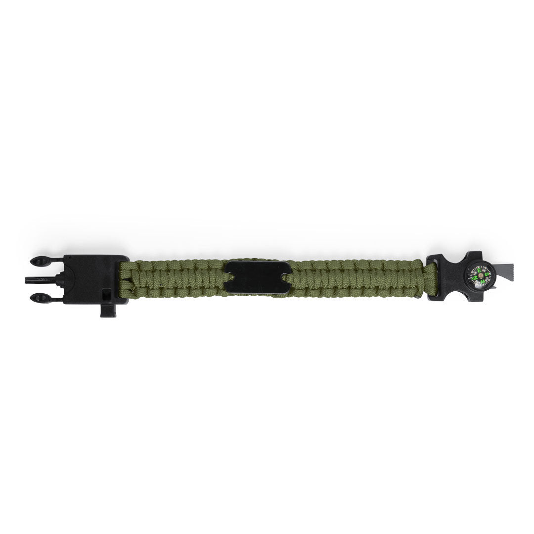 Multifunctionele armband Kupra zwart Graveren