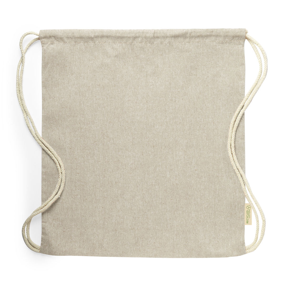 Trekkoordtas Konim beige onbedrukt