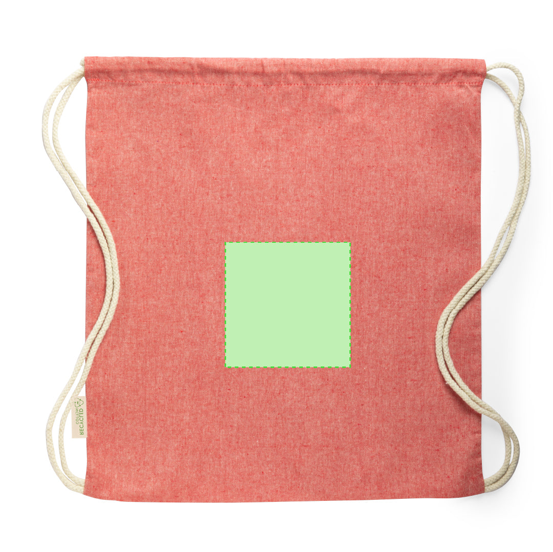 Trekkoordtas Konim zwart 2 kleuren