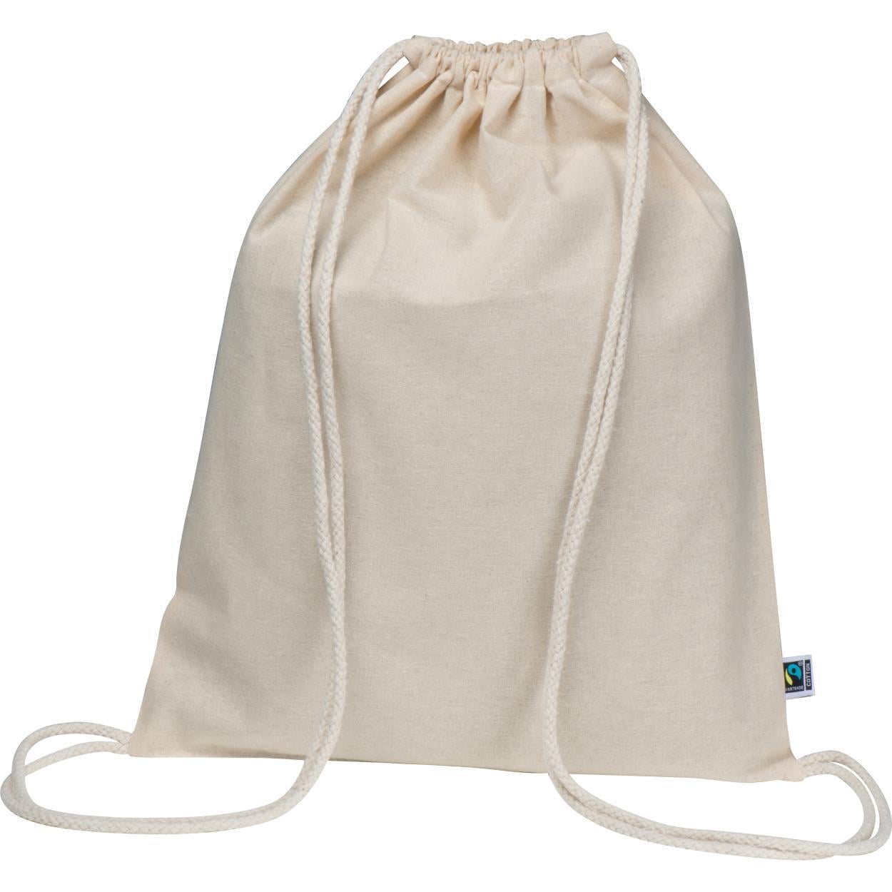 Fairtrade katoenen gymbag bedrukken