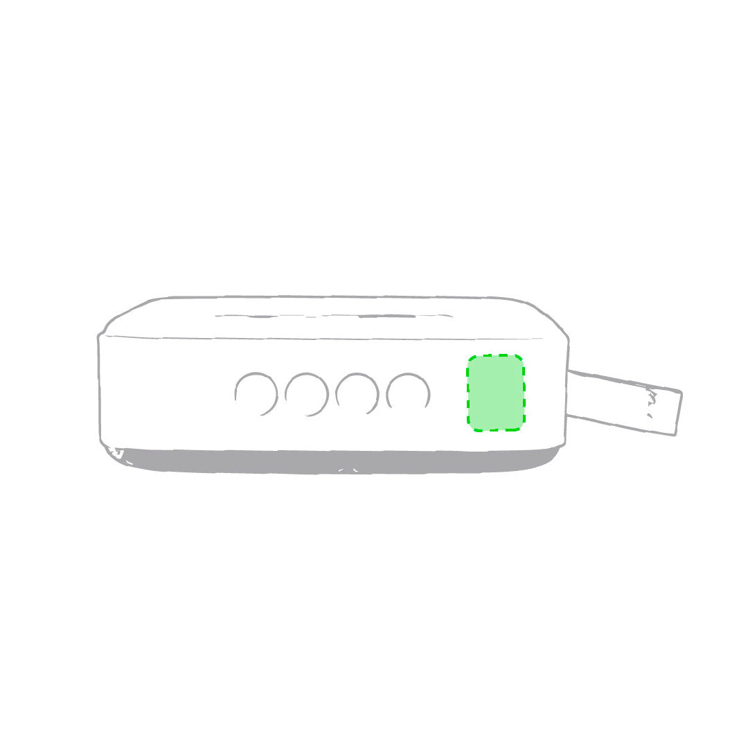 Speaker Kafin grijs 1 kleur