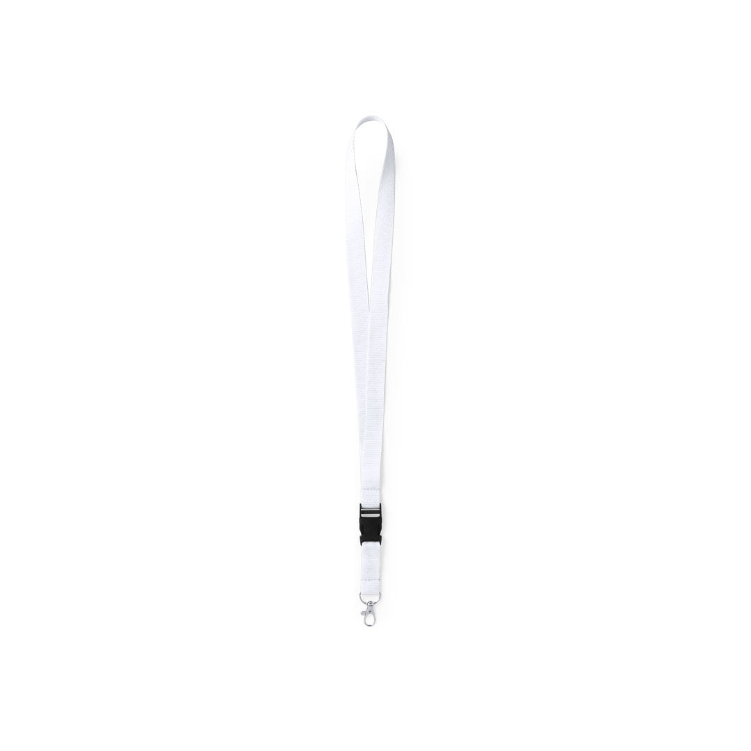 Lanyard Kunel oranje onbedrukt