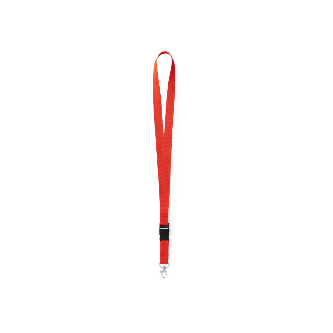 Lanyard Kunel wit onbedrukt