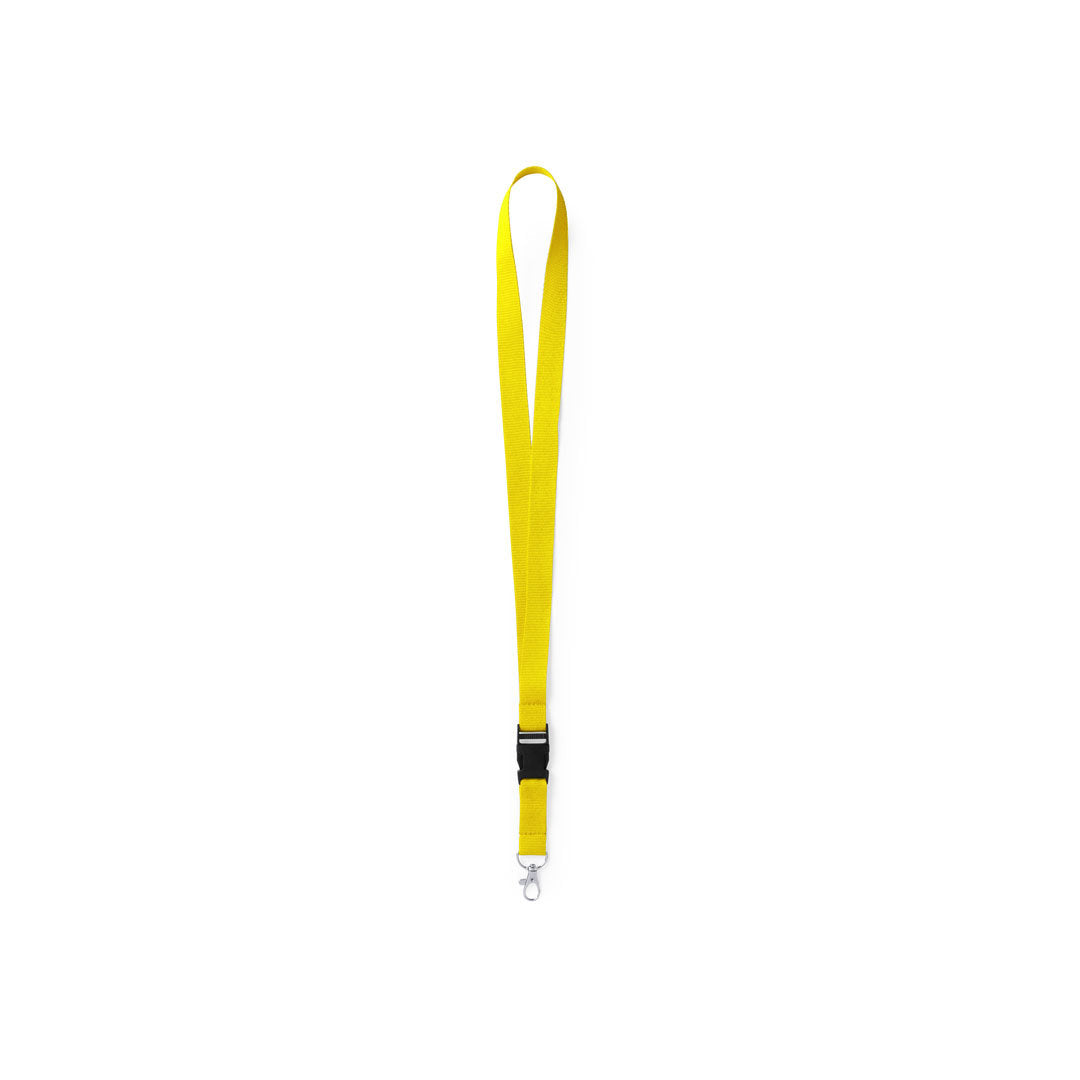 Lanyard Kunel blauw onbedrukt