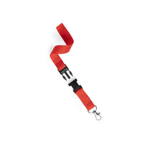 Lanyard Kunel zwart onbedrukt